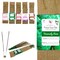 20 Ct. Premium Scented Incense Stick Plain Incense Kit with Wooden Box Agarbatti Dhoop Stick Low Smoke Incense with Spiritual Fragrance Pooja Essential Indian Temple Item